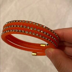 Marc By Marc Jacobs Vibrant Orange Bangle